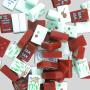 Hand-Painted Mahjong Tiles - Custom Acrylic Set