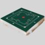 Square American Mahjong Neoprene Mat Gaming Table Pad Blue