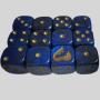 Acrylic Resin Dice - Custom 2 Color Logo D6 Dice