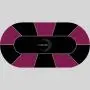 Custom Poker Mat - Oval Texas Holdem Table Mat Custom Poker Mat - Oval Texas Holdem Table Mat