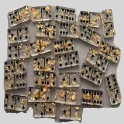Custom Acrylic Domino Set - Wholesale, Color & Size Options