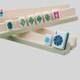 Custom Travel Mahjong Set - Portable Mini American Mahjong Tiles