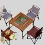 Aluminum Folding Camping Table - Mahjong Table, Enjoy Aluminum Folding Camping Table - Mahjong Table, Enjoy