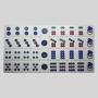 Crystal Mahjong Set - Travel Gift Box, SMH Board Game Set