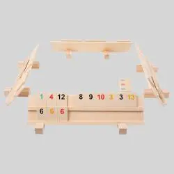 Customized Rummy Board Game Set - Fun Family Gift for Adults & Kids