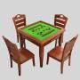 Solid Wood Casino Poker Table - Customize Your Game