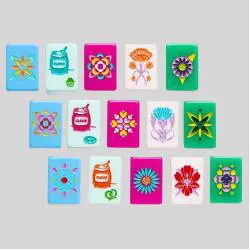 Custom American Mahjong Tiles - Clear, Black, White