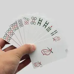 Custom Mahjong Cards, Portable Game, High Quality Printing