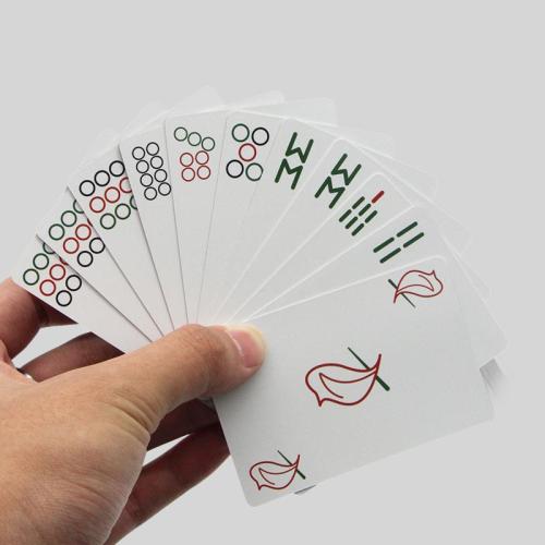 Custom Mahjong Cards, Portable Game, High Quality Printing