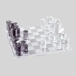 Luxury Acrylic Crystal Chess Game Set