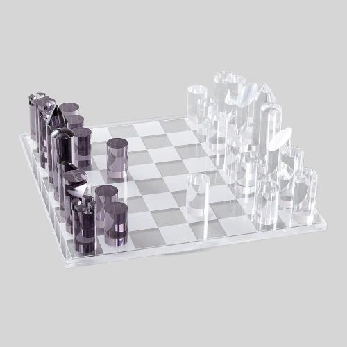 Luxury Acrylic Crystal Chess Game Set