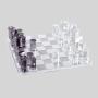 Luxury Acrylic Crystal Chess Game Set