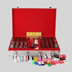 Custom Japanese Mahjong Set Acrylic Transparent Tile Gift Set