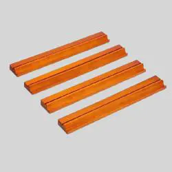 Natural Pine Mahjong Storage Rack - Wooden Game Rack