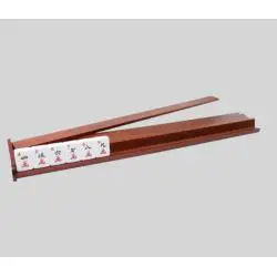 Wooden Mahjong Racks with Pushers - Ruilin Brand