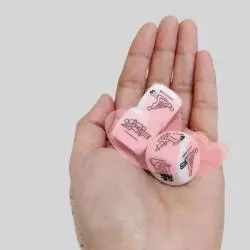20mm Position Dice Acrylic Game Set