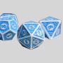 MINI PLANET DND Acrylic Dice Set - 7pcs Polyhedral Dice