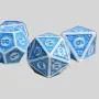 MINI PLANET DND Acrylic Dice Set - 7pcs Polyhedral Dice MINI PLANET DND Acrylic Dice Set - 7pcs Polyhedral Dice