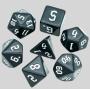 Udixi Polyhedral Dice Set - 7 Pcs Acrylic RPG Dice