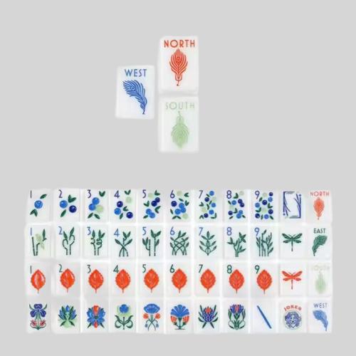 Custom Acrylic Mahjong Tiles – Family Party Games