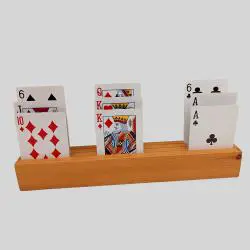 Pine Wood Chess & Poker Display Stand - MR Brand