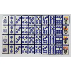 Vintage Enrobed Mahjong Tiles - Custom Design