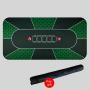 Poker Table Mat – Natural Rubber, Custom Logo, Texas Hold'Em