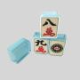 Crystal Mahjong Tiles Set - Casino Quality, Custom Rectangle