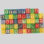 Commiki Wooden ABC Blocks - 48 Pcs Stacking Toys