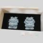 Luxury Artistic Mahjong Set - Deluxe Wood Box Game