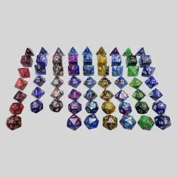 Wholesale Polyhedral Dice Set - D&D MTG RPG