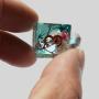 Custom D&D Polyhedral Dice Set - 7pcs Resin Flower Dice