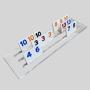 Acrylic Rummy Tile Game - 106 Tiles, Family Board Game