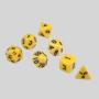 Acrylic DND Dice Set - Custom RPG Polyhedral Dice