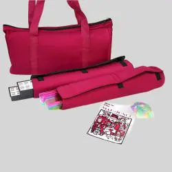 New American Mahjong Set - 166 Tiles with Quilted Bag