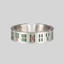 Custom Mahjong Stainless Steel Rings - Craft Wolf Design