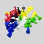 Plastic Chess Pawns - SMH P-03 Game Pieces