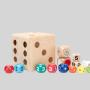 Custom Wooden Dice Wholesale - Bulk Engraved Dice