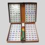 Custom Crystal Mahjong Set - OEM Logo, Gift for Sale