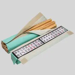 Custom Nylon Mahjong Bag - American Lady Shoulder Set