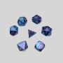 MBWS CNC Double Color Aluminum Polyhedral Dice