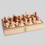 Custom Wooden Chess Set - Eco-Friendly Board Game Play
