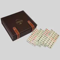 Entertainment Travel Mahjong Set - 144pcs Mini Gambling Set