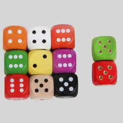 Wooden Dice - 16mm 20mm 25mm Custom Blank Board Game Dice