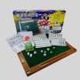 Mini Ivory Mahjong Set - Folding Table, Travel Game
