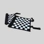 Customizable Leather Roll-Up Travel Game Chess/Checkers Gift