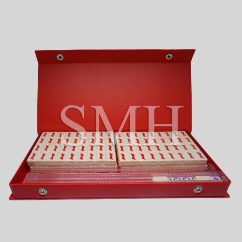 Acrylic Mini Mahjong Set - Custom Logo, Family Travel Game