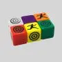 Custom Engraved D6 Dice - TouMi Resin Dice Custom Engraved D6 Dice - TouMi Resin Dice