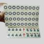 Acrylic Mini Mahjong Set - Custom Logo, Family Travel Game