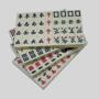 Mini Ivory Mahjong Set - Folding Table, Travel Game